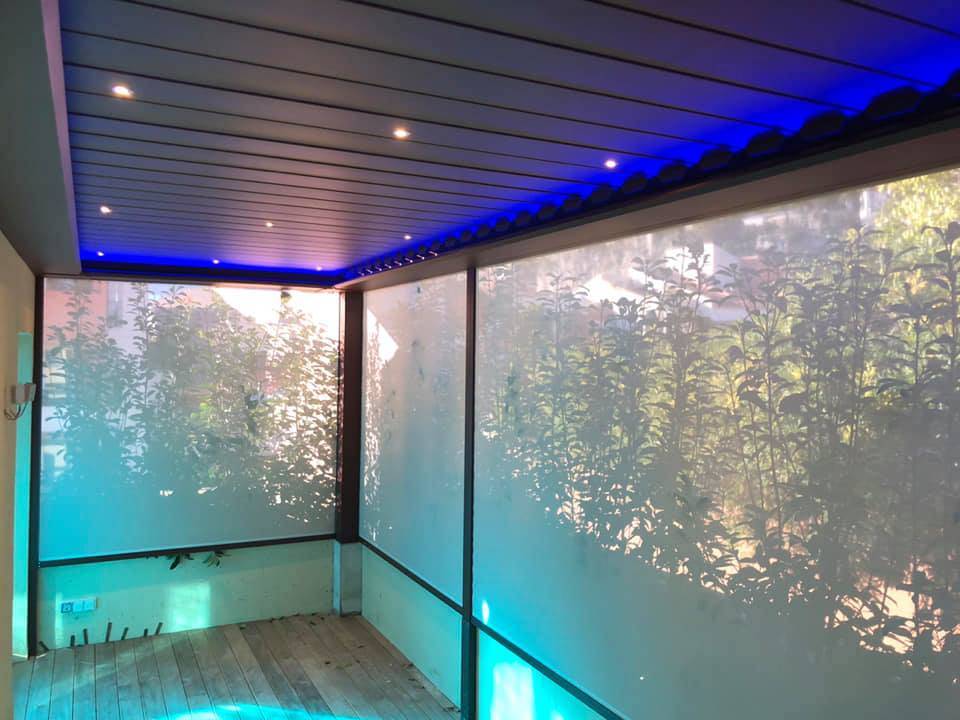 Pergolas bioclimatique près de Saint-Pol-de-Léon